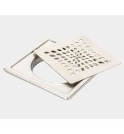 PR-108 Floor Drainer Stainless Steel Commercial Kitchen Drain Board Heavy-Duty Grate Tray Water Drainage Rack Restaurant Floor Sink Industrial Food Prep Anti-Slip Rustproof Easy Clean Professional Grade Durable Quick-Drain Slats